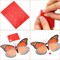 4.72'' Orange Premium Artificial Monarch Butterfly to Decorate for Craft, Home, Wall, Wedding, Party (12 Pcs)